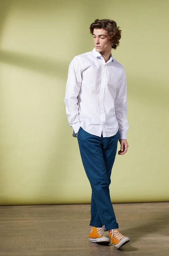 Vicomte A. Conrad White Shirt 100% Cotton