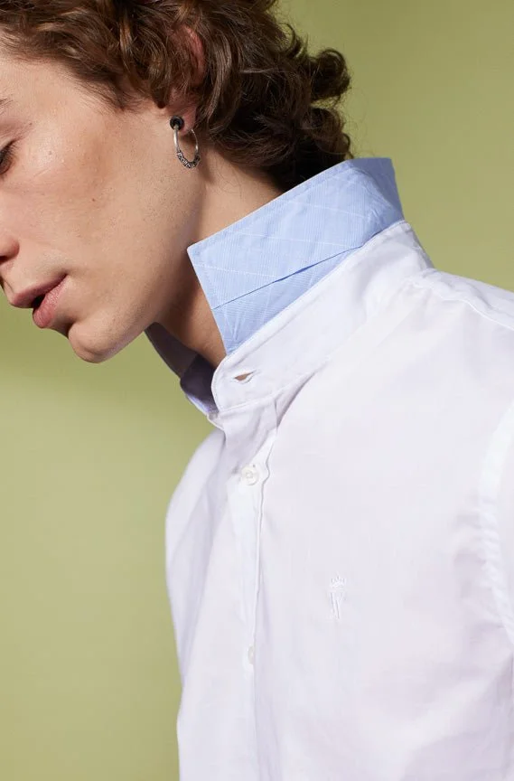 Vicomte A. Conrad White Shirt 100% Cotton