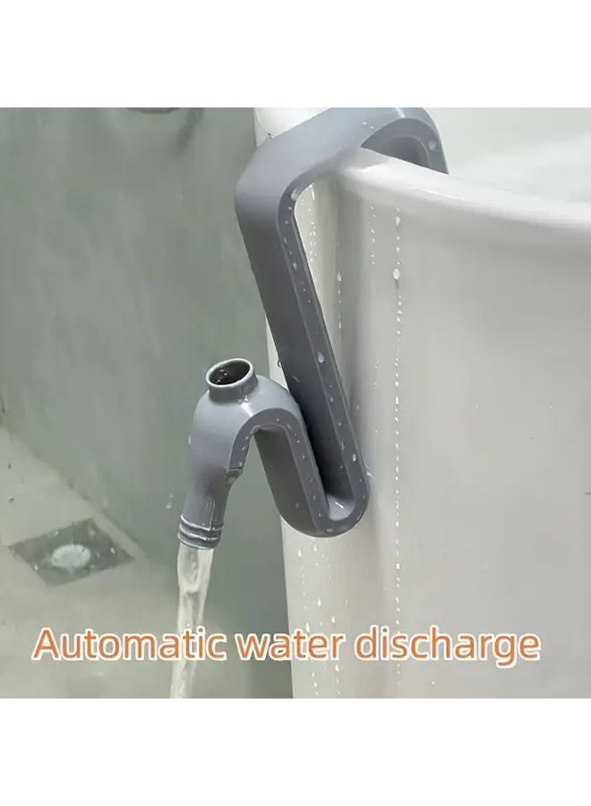 مجموعة خرطوم السيفون الرمادي ذاتية الشفط التصريف التلقائي التعبئة طوارئ التحكم في الفيضانات - Image 2