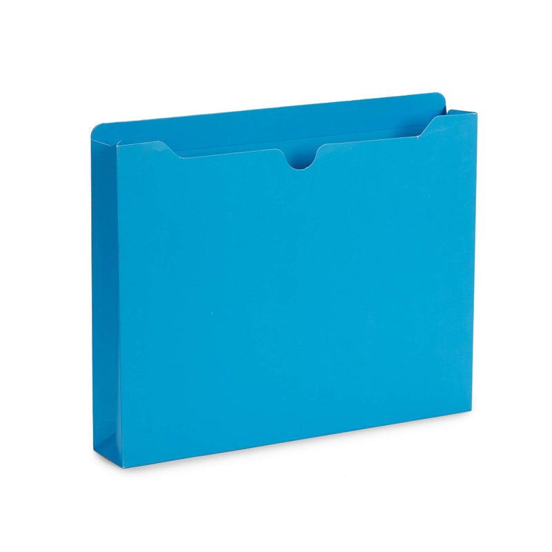 Blue Summit Supplies 2 Inch File Jackets, Expandable Folders, Heavy Duty 2 Inch Expansion Pocket File Folders Letter Size, Assorted Colors, Reinforced Straight Cut Tab,25 Pack - Image 4