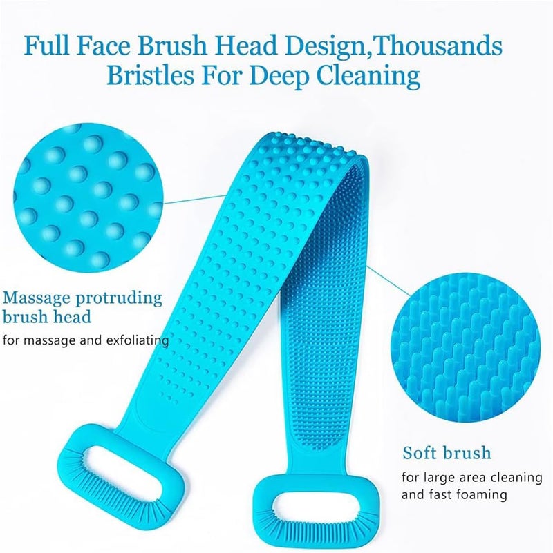 Silicone Back Scrubber - Exfoliating Body Brush for Deep Cleaning - Image 3