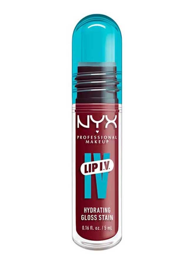 NYX PROFESSIONAL MAKEUP Lip IV Hydrating Lip Gloss Stain - Blush Rush - 0.16 fl oz - Image 1