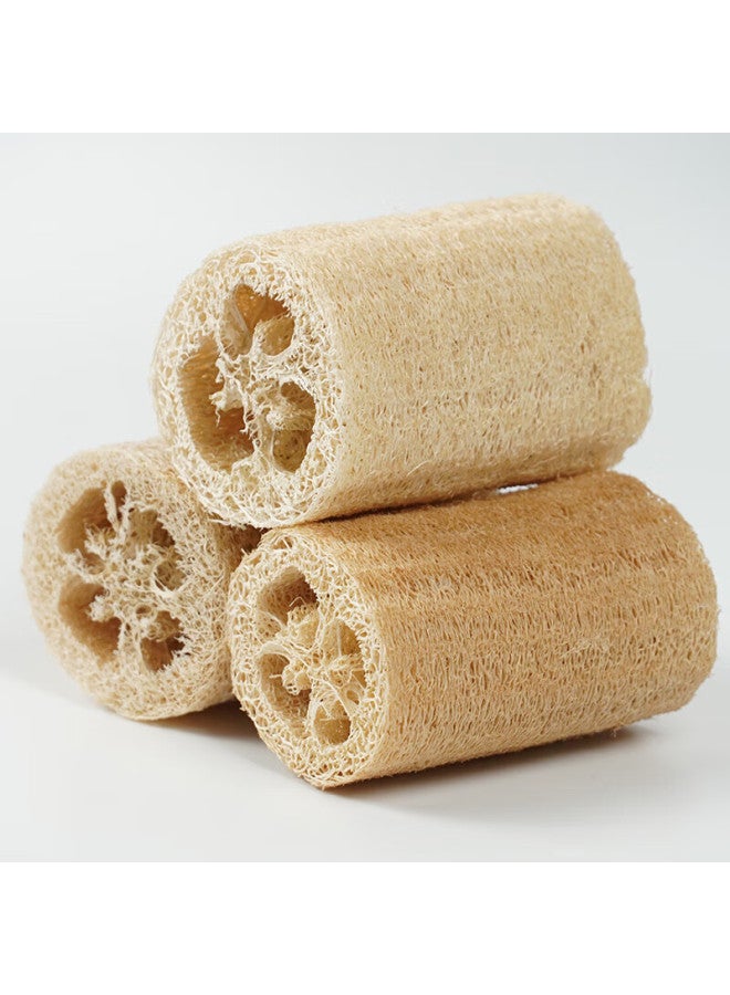 Pinyu Loofah Kitchen Scrubber With Handle, Non-stick Natural Cleaning Cloth, 3-pack - Image 2