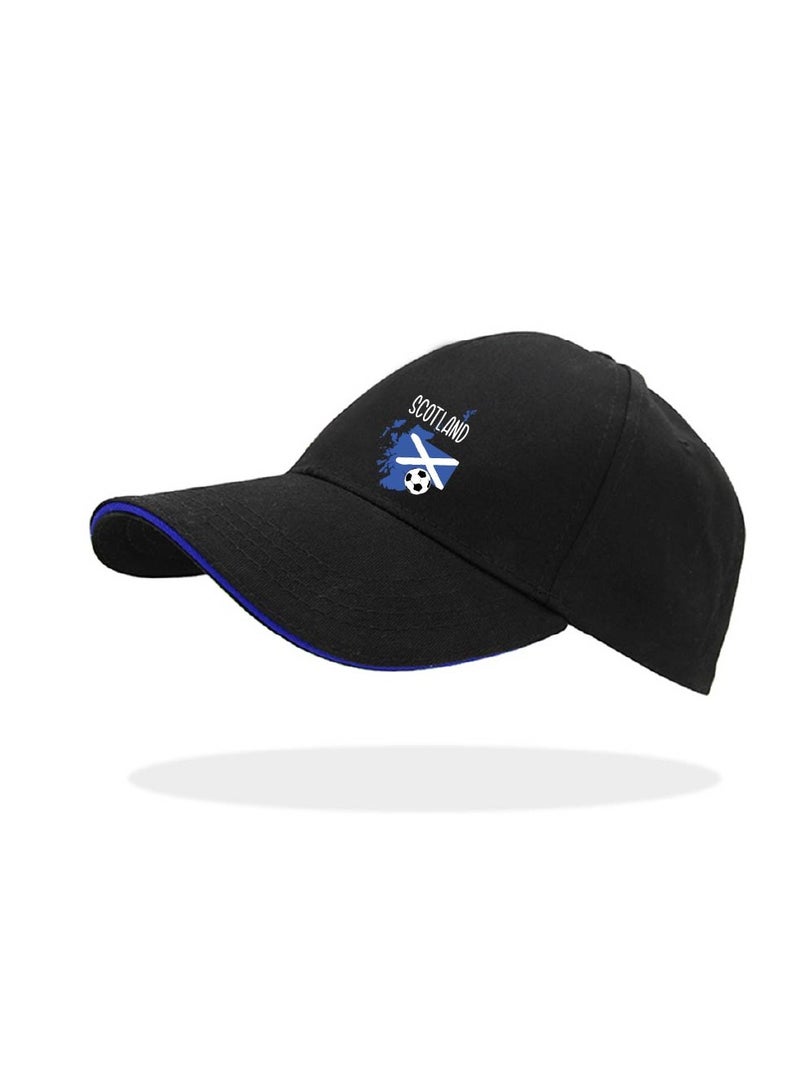 PRINTSHOP4ME Scotland Unisex Adult Football Cap for Both Men and Women With Metal Adjustable Buckle Closure - Perfect for Football Fans, Match Days, Outdoor Activities, and Everyday Wear - Image 4