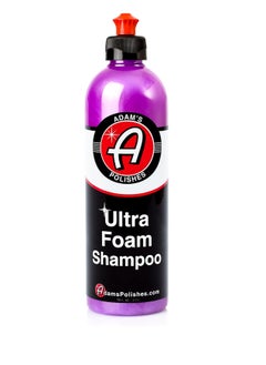Adam's Polishes Adam's Polishes Ultra Foam Shampoo 16oz - Our Most Sudsy Car Shampoo Formula Ever - pH Neutral Formula for Safe, Spot Free Cleaning - Ultra Slick Formula, Wont Scratch or Leave Water Spots  - Image 1