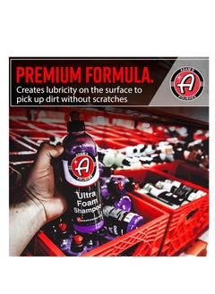 Adam's Polishes Adam's Polishes Ultra Foam Shampoo 16oz - Our Most Sudsy Car Shampoo Formula Ever - pH Neutral Formula for Safe, Spot Free Cleaning - Ultra Slick Formula, Wont Scratch or Leave Water Spots  - Image 4