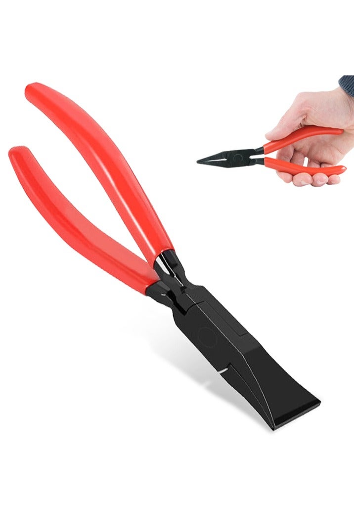 180° Folding Pliers Sheet Metal Bending Pliers with Non Slip Handle Hand Folding Pliers for Bending and Smoothing Sheet Metal Jaw Width 25 mm - Image 1