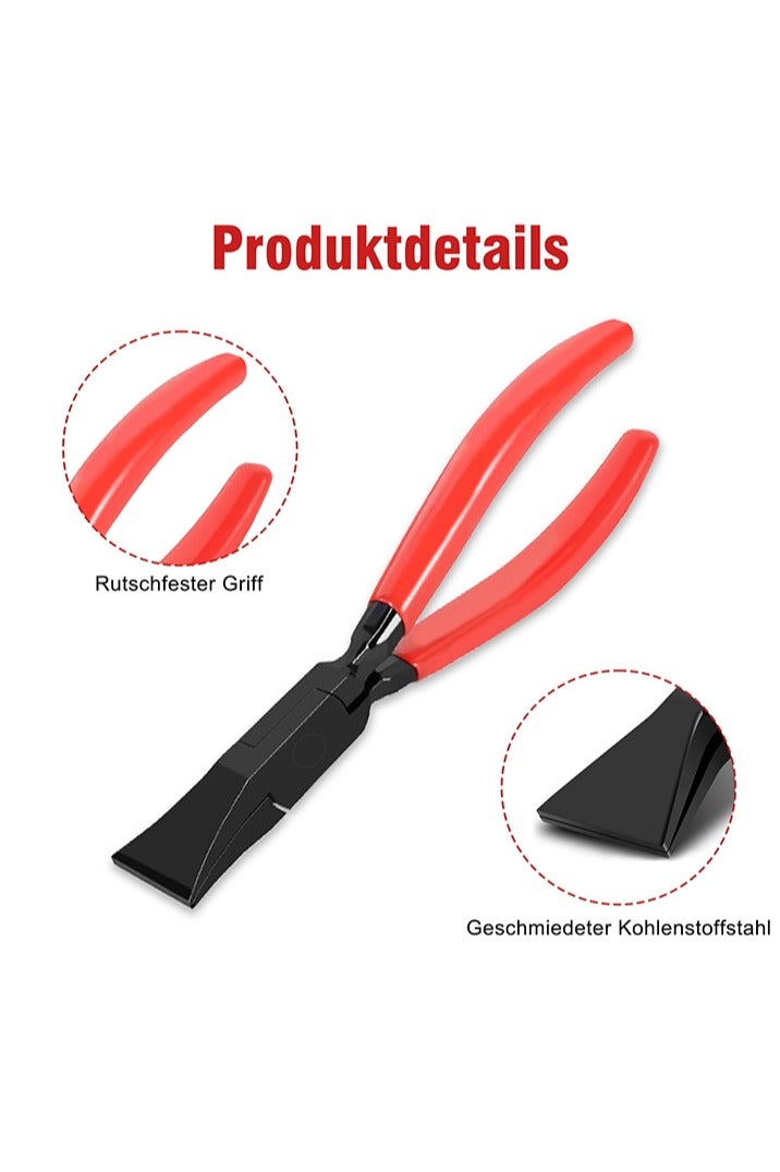 180° Folding Pliers Sheet Metal Bending Pliers with Non Slip Handle Hand Folding Pliers for Bending and Smoothing Sheet Metal Jaw Width 25 mm - Image 5