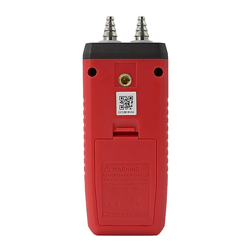 UNI-T Uni-Trend UT366A Digital Manometer Measure P1/P2 Pressure and Measure Wind Speed with Certificates: CE, UKCA - Image 5