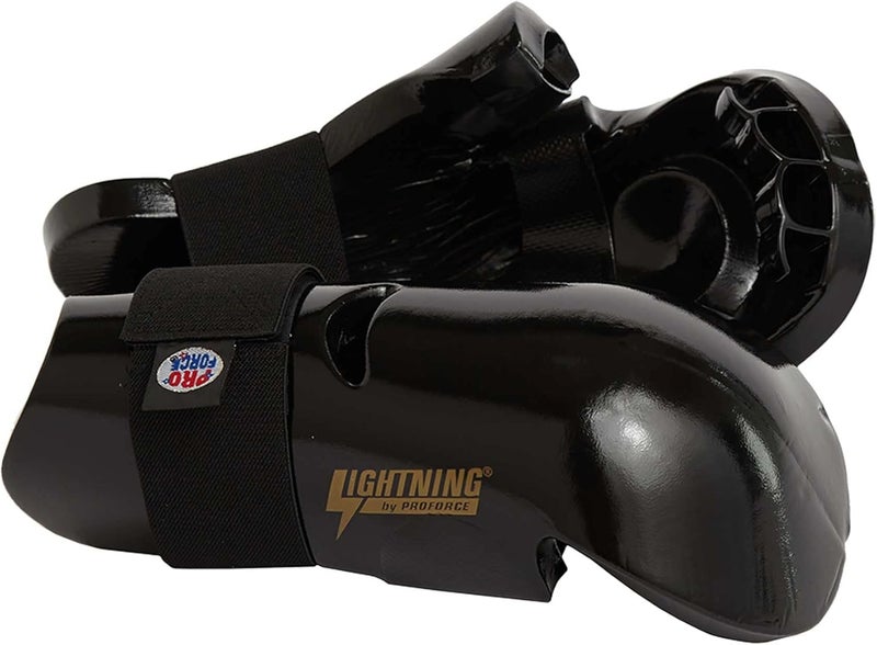 ProForce Lightning Sparring Gloves/Punches - Black Child Medium - Image 1