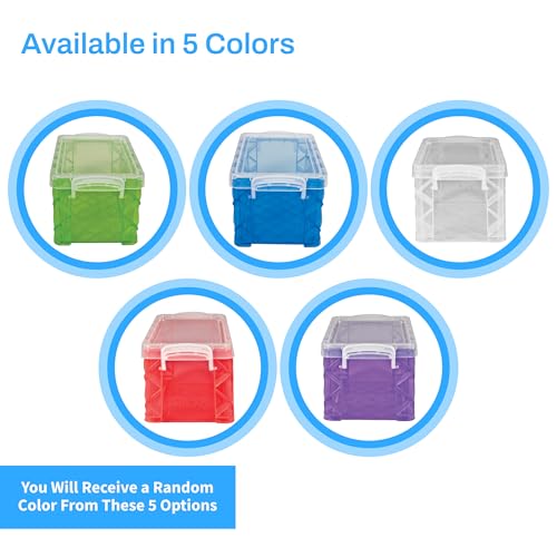 Super Stacker Index Card Box, 3 x 5 Inch Index Cards File Box, Note Holder, Index Card Holder, Photo Boxes Storage, Perfect for 3x5 Index Cards, Recipe Box Holder, Assorted Colors, 1 Count - Image 2