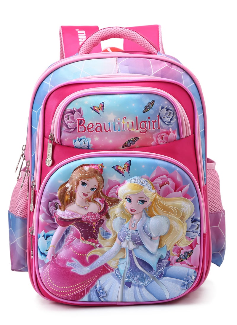Stargold Baby Backpack For Baby Girls With Adjustable Strap For School 16 Inch 