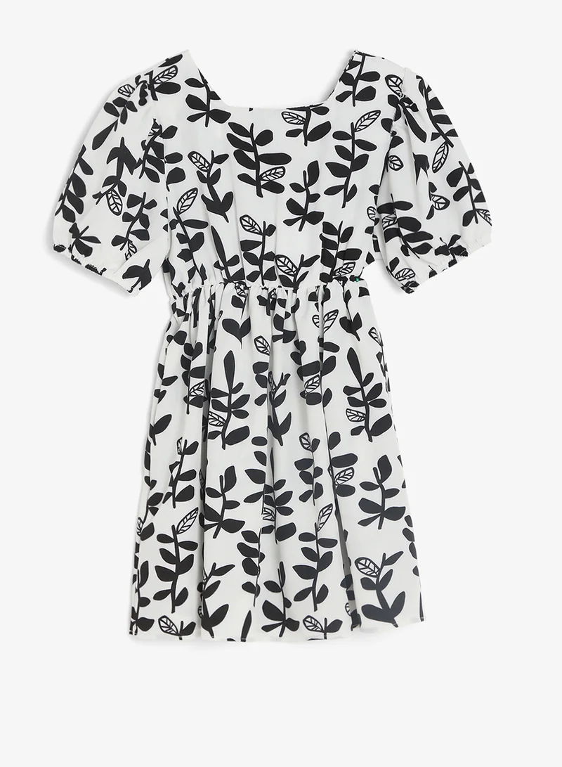 بنياتا فستان بفيونكة