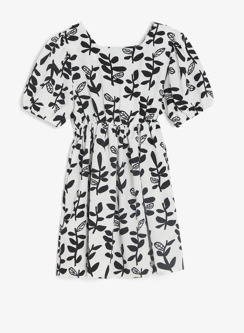 Pinata Bow Floral Print Dress - Image 3