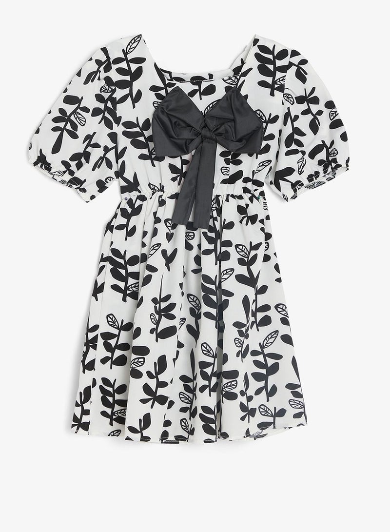 Pinata Bow Floral Print Dress - Image 2