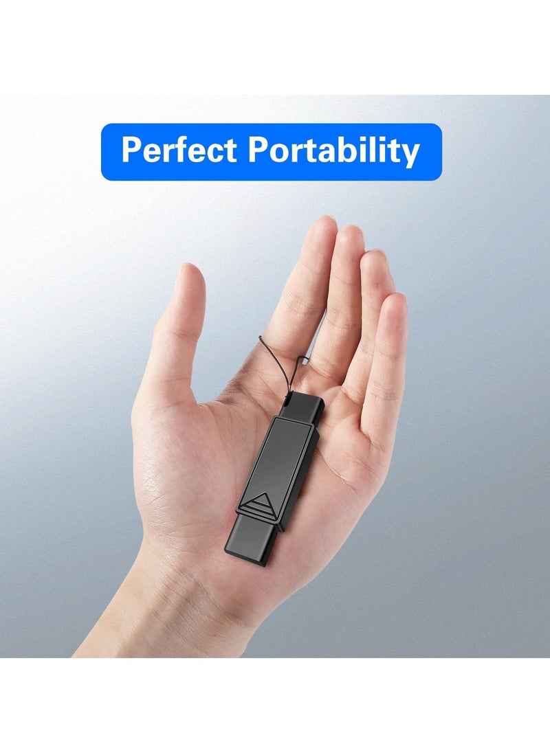 SYOSI - SYOSI USB 3.0 SD Card Reader, 2-in-1 Memory Card Reader for Android Devices, Windows, Mac OS X, USB-C High-Speed Memory Card Reader for SDXC, SDHC, SD, MMC, RS-MMC, Micro SDXC, Micro SD, Micro SDHC - Image 1