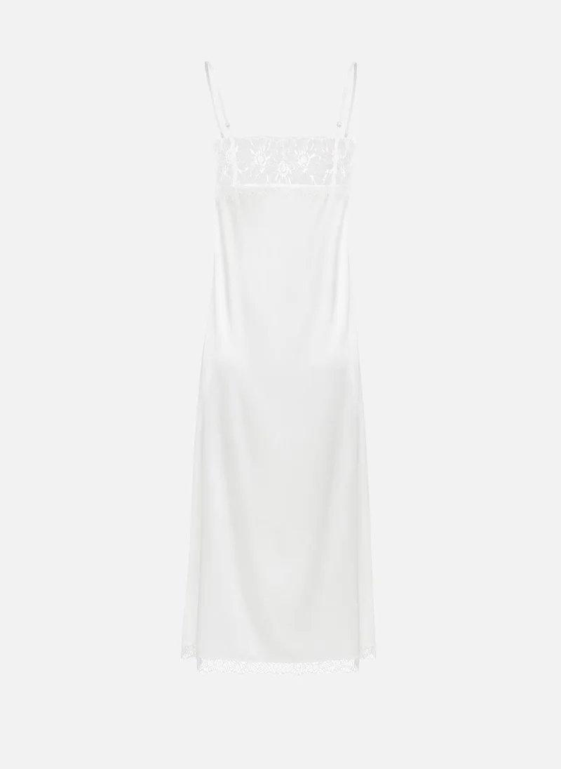 Lichi  Lace maxi dress with lace detailing for Women | Best Price UAE