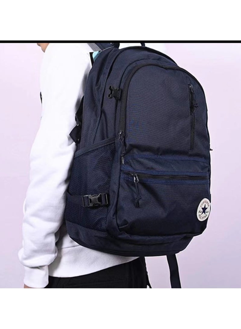 Converse Casual Deep Blue Backpack 2024 New