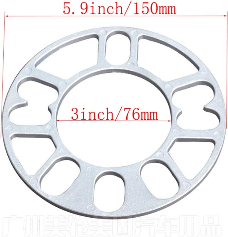 Vuzmode 4PCS Adjustable Wheel Spacers - Image 2