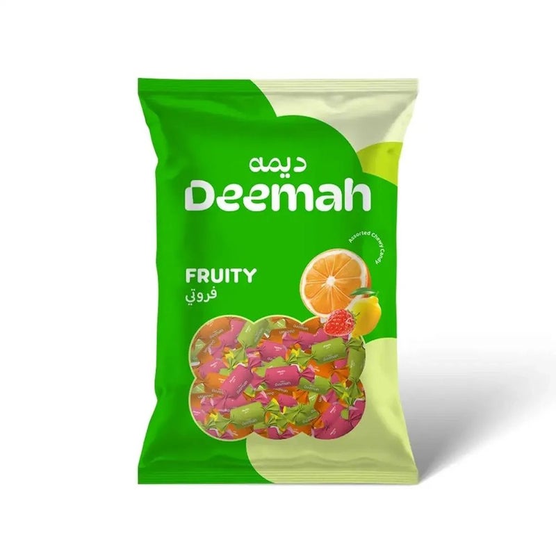 Deemah Fruity Assorted Fruit Flavored Chewy Candy- 700gms