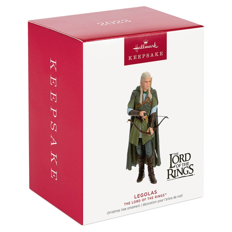 Hallmark Keepsake Hallmark Themsake Christmas Ornament 2023 The Lord of the Rings Legolas Sci-Fi Gifts - Image 3