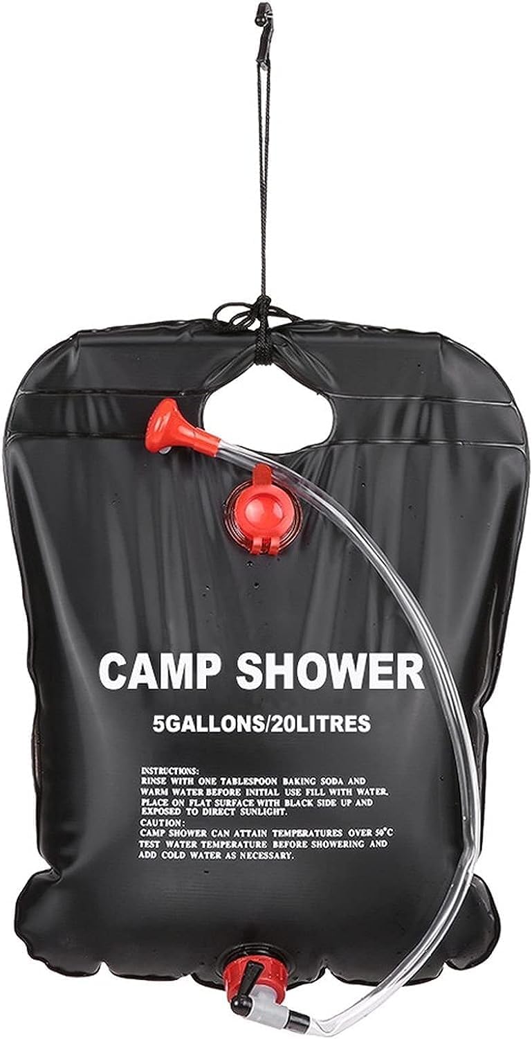 Cyrox Portable Camping Outdoor Bath Shower Water Bag with On/Off Shower Head, Outdoor Bathing Accessories for Climbing Backpacking Adventure Shower Bag (1Pcs) (20 Liter) - Image 5