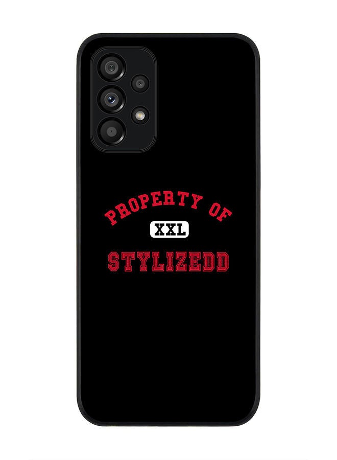 Stylizedd Rugged Black edge case for Samsung Galaxy A23 (LTE/4G) Slim fit Soft Case Flexible Rubber Edges Anti Drop TPU Gel Thin Cover - Property of Stylizedd - Image 1