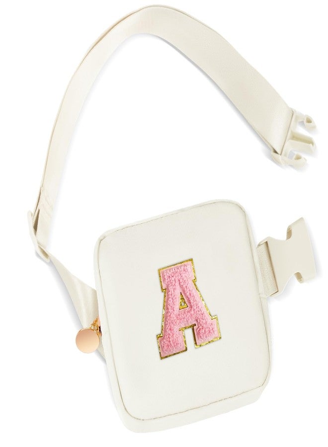 Uygafly Mini Fanny Pack for Little Girls,Gifts for Girl, Cream, 6.1 x 6.1 x 1.38 inches, A - Image 1