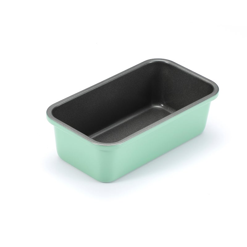 Monfish Bread Loaf Pans for Home Baking, 2pcs Carbon Steel 1lb loaf Tin, Rosemary Green 9x5 inch Non-Stick bread Pan Mold - Image 4