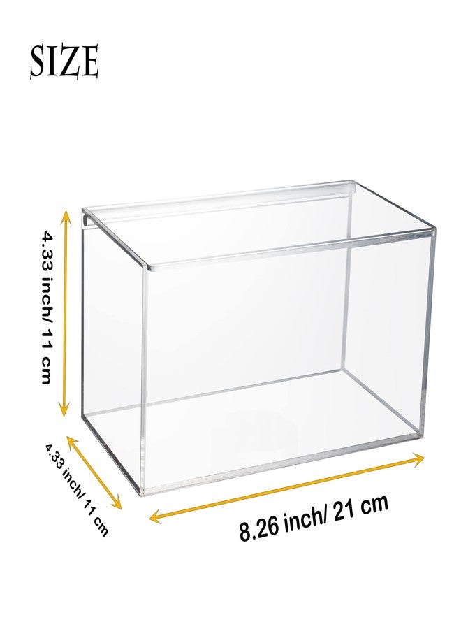Heyrelda Coffee Pod Holder Acrylic K Cup Holder Organizer for Nespresso Vertuoline Capsules, Tea Bag, Sugar Packets, Coffee Capsule Storage Organizer with Hinge Lid Coffee Bar Accessories, Clear - Image 2