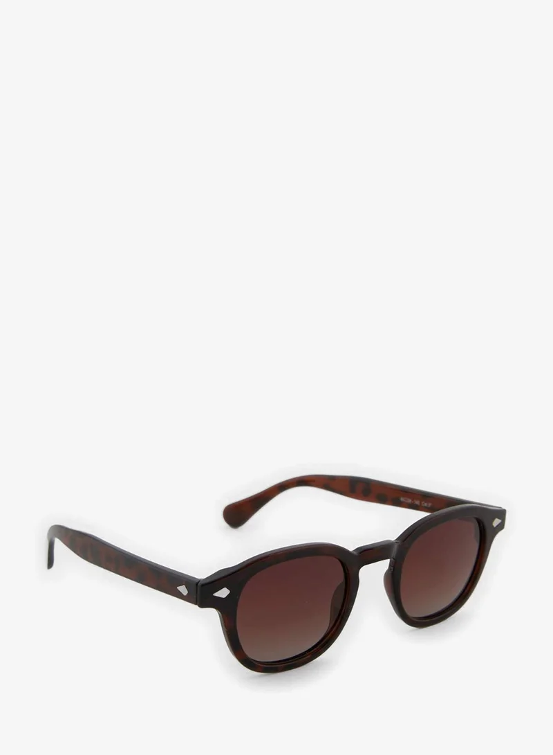 Defacto Man Round Sunglasses