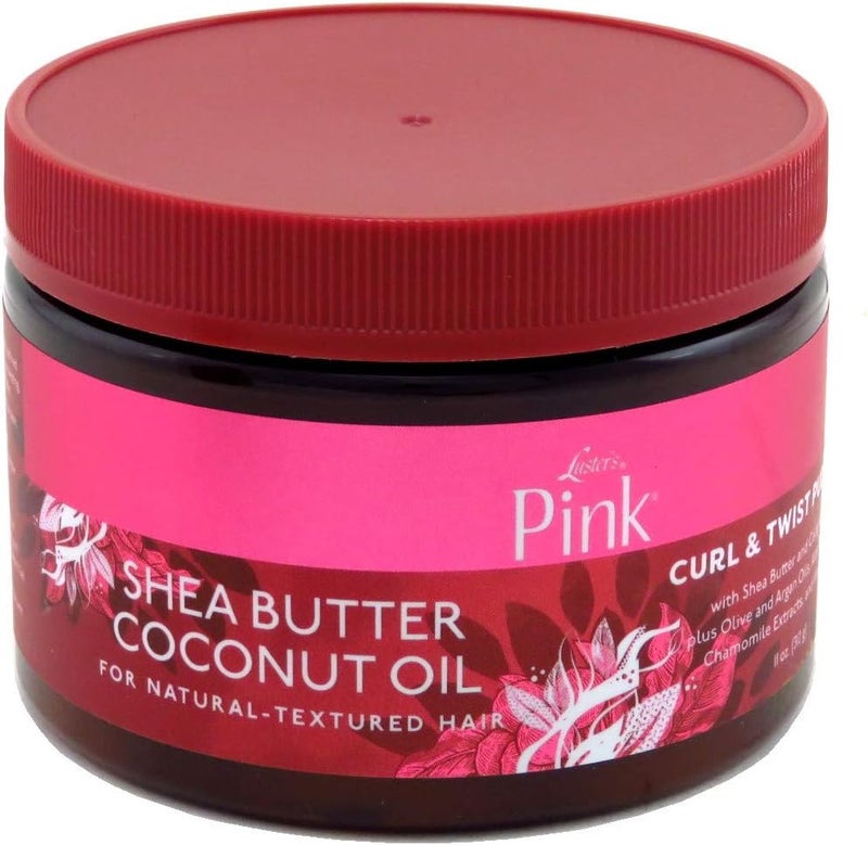 Lusters Pink Shea Butter Coconut Oil Curl Pudding 11 Ounce 2 Pack