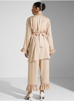 hayas closet Ruffle Detail Shirt & Pant Set  - Image 2