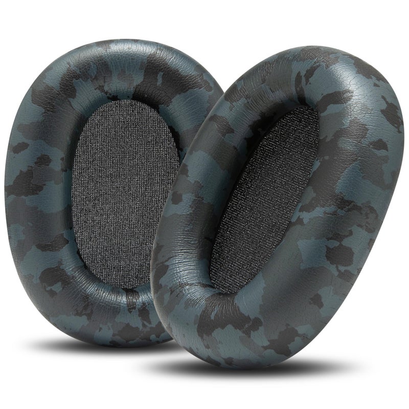 WC PadZ XM6 Premium Replacement Earpads Compatible with Sony WH1000XM6 Headphones by Wicked Cushions Enhanced Comfort Durable PU Leather Sound Isolation Black Camo - Image 2