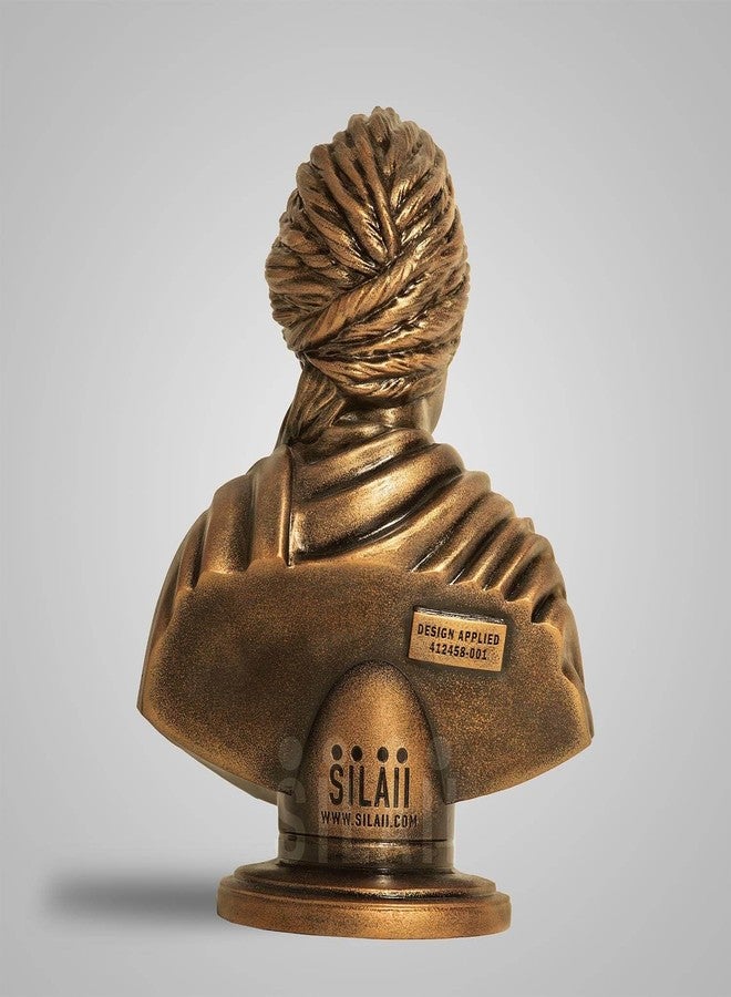 SILAII Swami Vivekananda Bust Sculpture (5 INCH) - Image 5