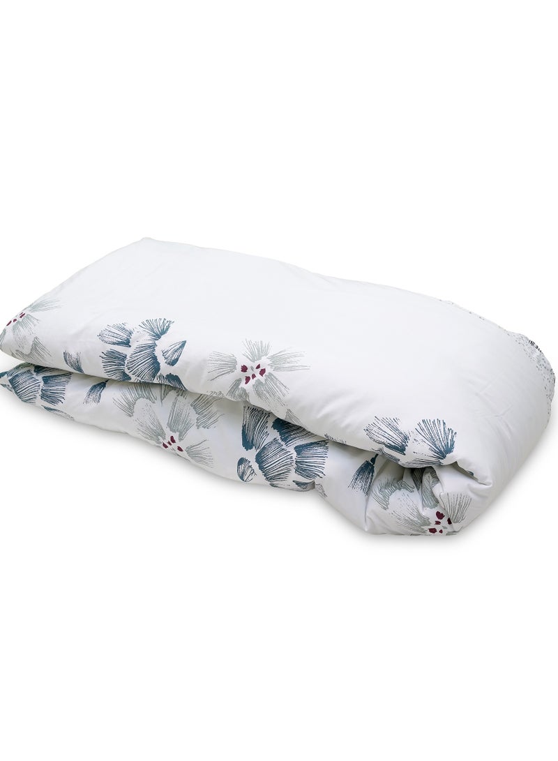 Home-Tex Design 3-Piece Reversible Hometex Design 100% Cotton King Size Duvet Cover - Printed - AMARANDE (Duvet Cover 240x200 cm + Pillow Cases 50x80 cm)  - Image 3