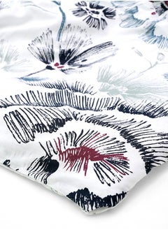 Home-Tex Design 3-Piece Reversible Hometex Design 100% Cotton King Size Duvet Cover - Printed - AMARANDE (Duvet Cover 240x200 cm + Pillow Cases 50x80 cm)  - Image 5
