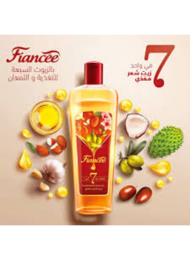 فيانسيه زيت شعر من فيانسيه للشعر التالف والجاف، سعة 175 مل، مغذي 7 في 1 - Image 3