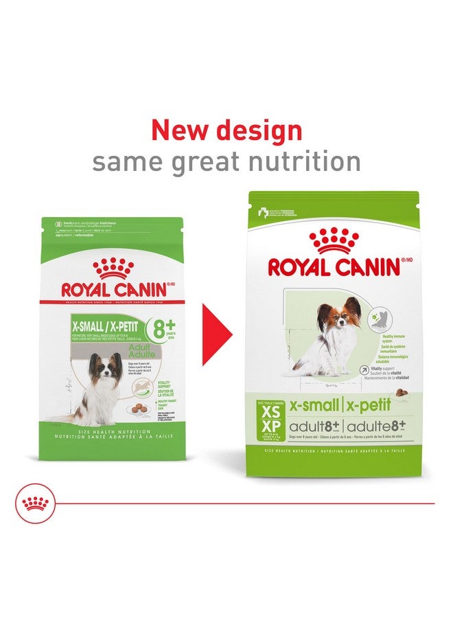 رويال كانين طعام جاف للكلاب البالغة من رويال كانين سايز هيلث نيوتريشن إكس-سمول، 8+، كيس 2.5 رطل - Image 2