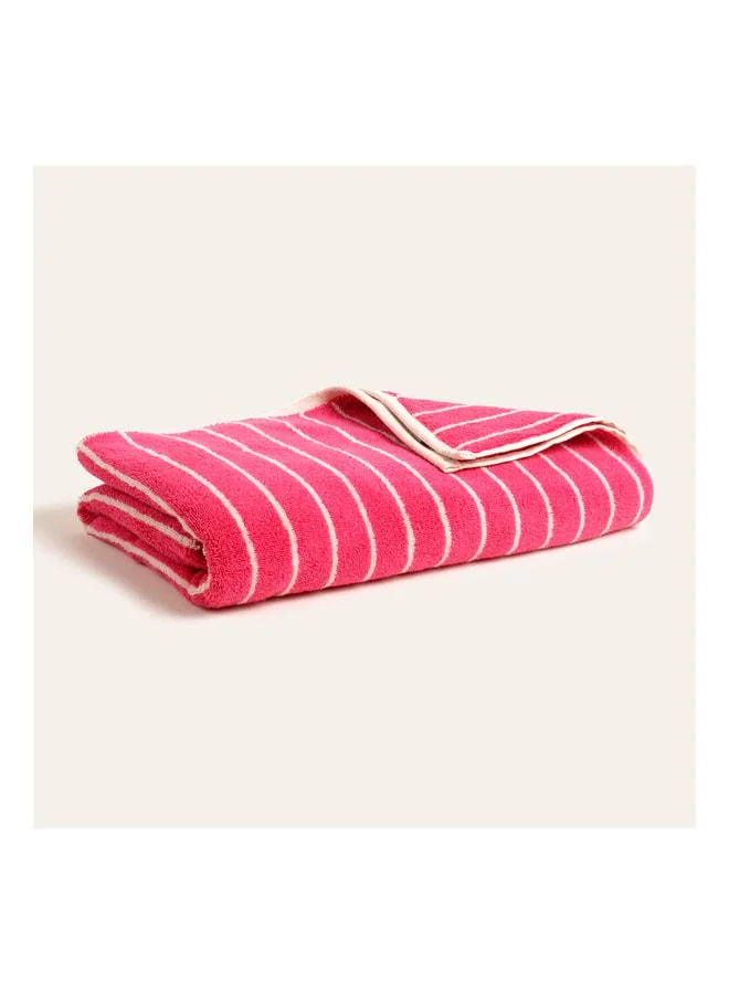 Solid Fuchsia Bath Towel 90x150 cm