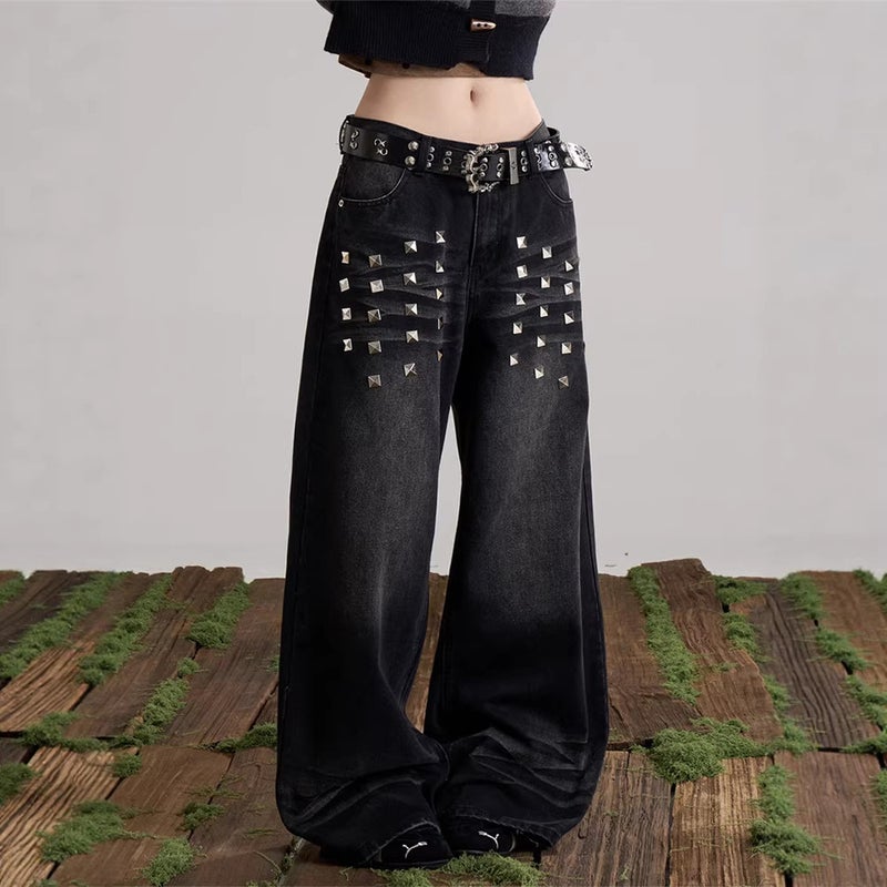 Unisex Casual Daily Denim Jeans - Image 4
