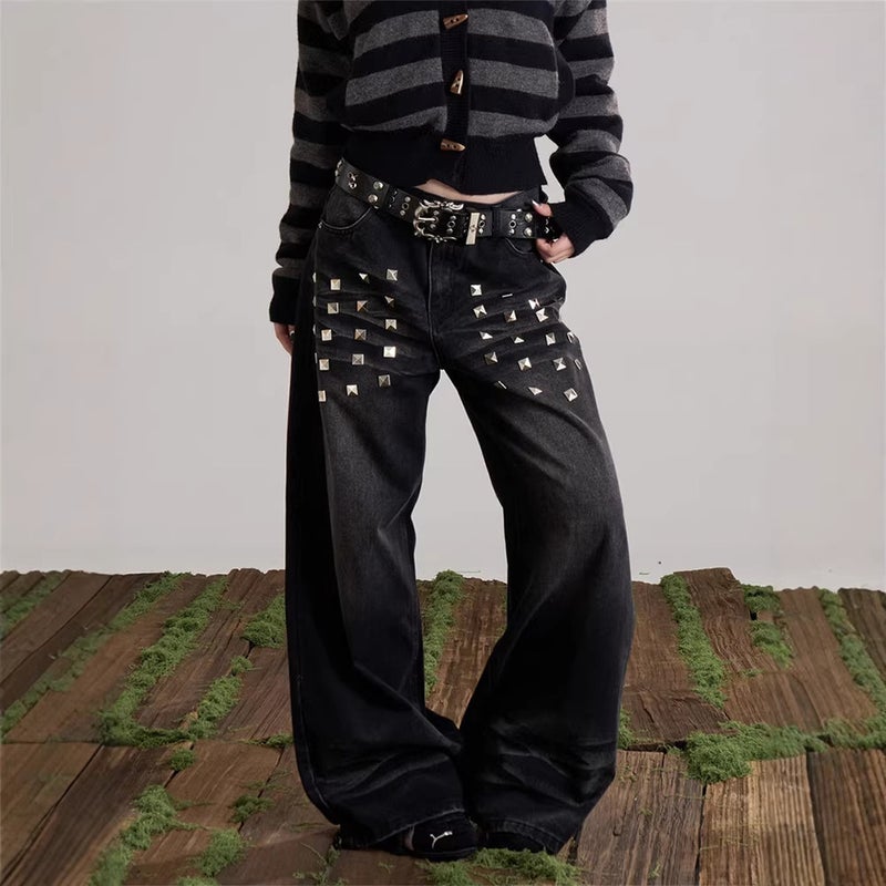 Unisex Casual Daily Denim Jeans - Image 3