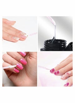 SYOSI Cuticle Pusher 100 PCS Disposable Double Sided Nail Art Multi-Functional Remover Professional Stick Care Sticks for Women Girls Salon Home  - Image 3