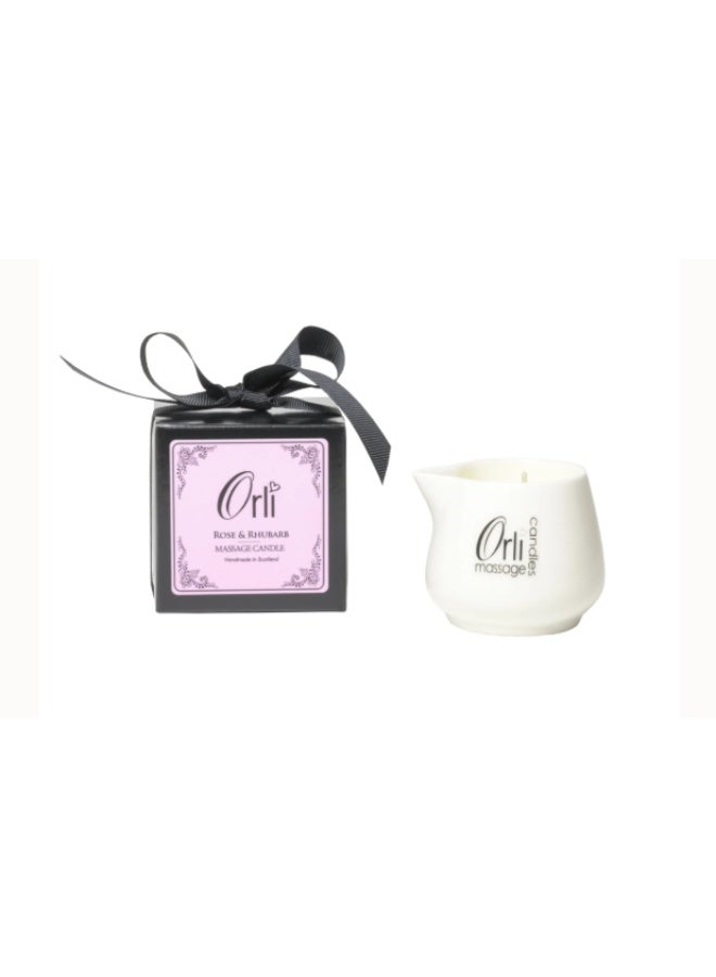 ORLI Signature Fragrance Candles 60g - Rose & Rhubarb - from UK - Image 1