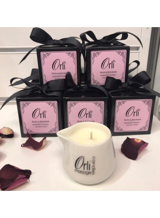 ORLI Signature Fragrance Candles 60g - Rose & Rhubarb - from UK - Image 2