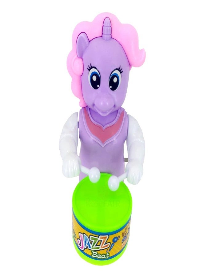 ROSEFAIR Cute Drummer Toy with Drumming and Dancing Action for Kids Baby Rattle Toys Set Toddler Kids (Pack of 2) - Image 2