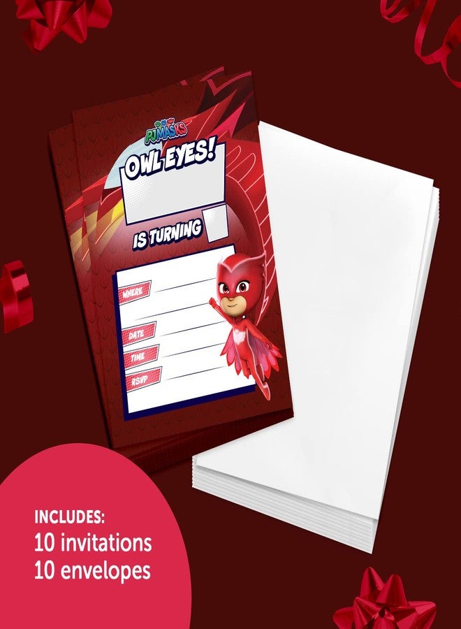 ديزرت كاكتوس بطاقات دعوة لحفلات الأطفال بتصميم صبار الصحراء من بي جي ماسكس، للأولاد والبنات، 10 بطاقات مع أظرف، عيد ميلاد سعيد (النمط E) - Image 2