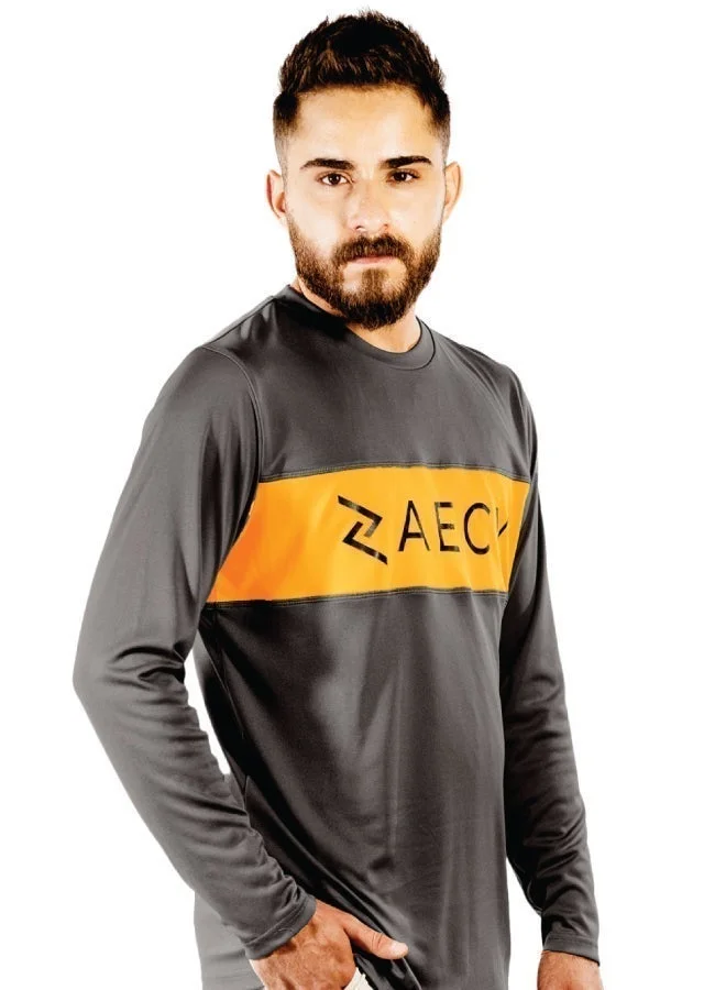 ZAECY Men's Crew Neck Full Sleeve Tee