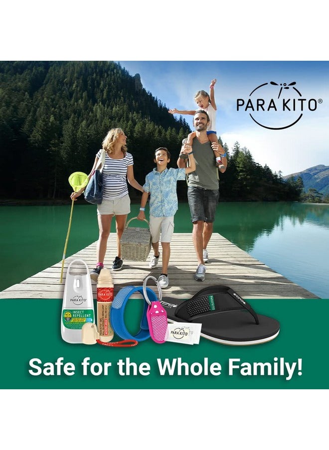 Para'Kito PARA'KITO Mosquito, Ticks & Insect Spray- DEET Free, Citronella Essential Oil, Water & Sweat Resistant, Mosquito Bite Protection in Camping, Hiking, Travel Outdoor Activities (2.2oz)  - Image 3