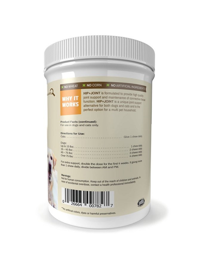 Pet Naturals - Hip And Joint Supplement With Glucosamine, Chondroitin And Msm For Dogs And Cats, Duck Flavor, 160 Chews - Image 1